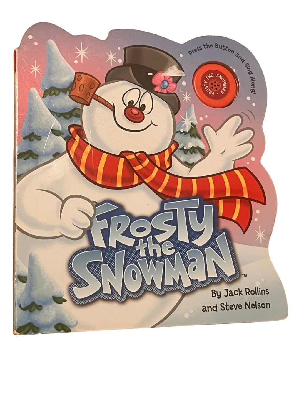 Frosty the Snowman Musical Sound Board Book Jack Rollins Steve Nelson